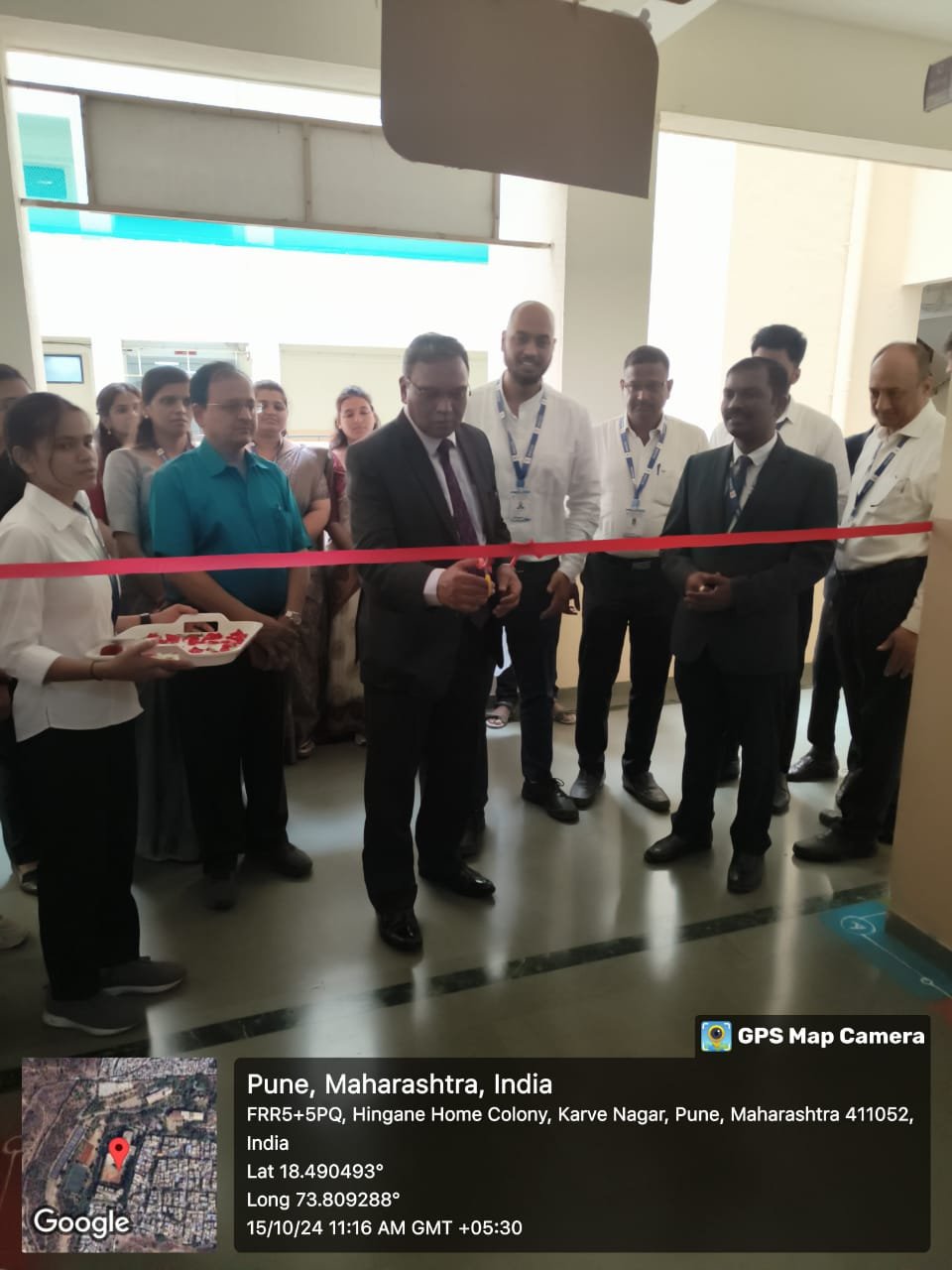 Visit to Electrical Dept